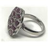 Image 2 : #17-STERLING SILVER RUBY RING