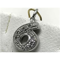 #27-10K GOLD DIAMOND(0.08CT) PENDANT