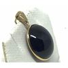 Image 1 : #35-14K GOLD SAPPHIRE(19.5CT) PENDANT