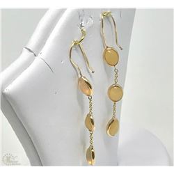 #36-14K GOLD OPAL EARRINGS