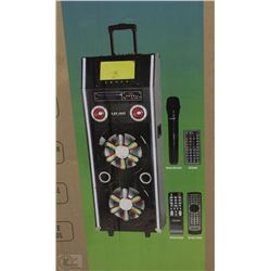 NEW LAX-MAX 6000W KARAOKE MACHINE WITH WIRELESS