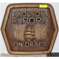 MOLSON EXPORT BEER SIGN