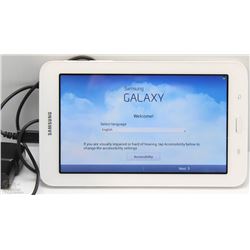 SAMSUNG GALAXY TABLET SM-T110 WITH CHARGER CABLE