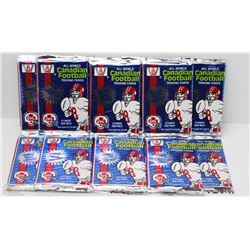 53) ALL WORLD CANADIAN FOOTBALL TRADING CARDS