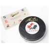 Image 1 : 57) DOUGIE HAMILTON SIGNED PUCK WITH COA