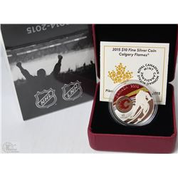 161) RCM 2015 $10 FINE SILVER COIN - CALGARY