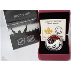 160) RCM 2015 $10 FINE SILVER COIN - OTTAWA