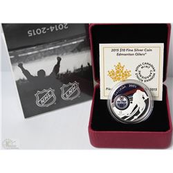 163) RCM 2015 $10 FINE SILVER COIN - EDMONTON