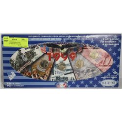 41) USA COMMEMORATIVE QUARTERS SET OF 5 STATES