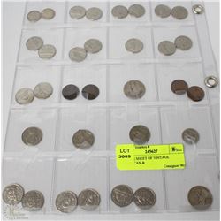 ESTATE SHEET OF VINTAGE AMERICAN &