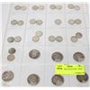 Image 1 : ESTATE COIN COLLECTION - SHEET W/SEVEN