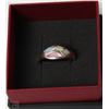 Image 1 : .925 SILVER RING W/MOTHER OF PEARL IN-LAY -