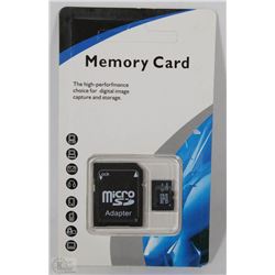 NEW 32GB MICRO SD CARD WITH ADAPTOR