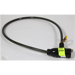 NEW CABLE BIKE LOCK WITH KEYS