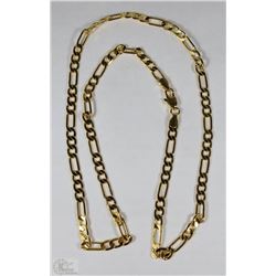 NEW 22" GOLD PLATED CHAIN