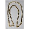 Image 1 : NEW 22" GOLD PLATED CHAIN