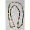 Image 1 : NEW 22" GOLD PLATED CHAIN