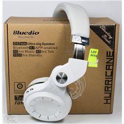 NEW BLUEDIO BLUETOOTH OVER EAR HEADPHONES