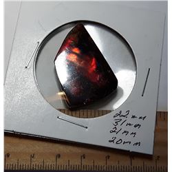 RED FIRE AMMOLITE GEMSTONE
