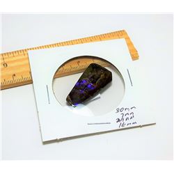 PURPLE FIRE AMMOLITE GEMSTONE