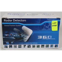 360° FULL-BAND SCANNING RADAR DETECTOR