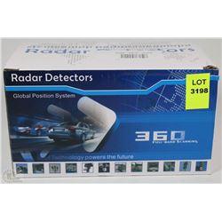 360° FULL-BAND SCANNING RADAR DETECTOR