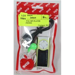 NEW DIGITAL MP3 PLAYER W/HEADPHONES