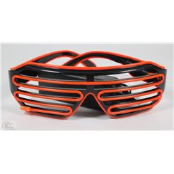 NEW NEON BATTERY OPERATED GLASSES