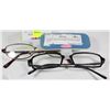 Image 1 : TWO LADIES EYEGLASSES +2.50