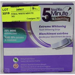 NEW NATURAL WHITE MINUTE WHITENING