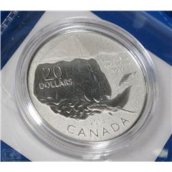 CANADIAN $20 PURE SILVER .9999 COIN - ARCTIC