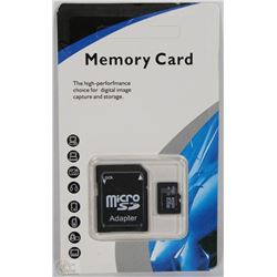 NEW 32GB MICRO SD CARD WITH ADAPTOR