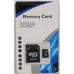 NEW 32GB MICRO SD CARD WITH ADAPTOR