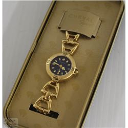 BRAND NEW GOLD CHEVAL SPORT WOMENS WATCH WITH