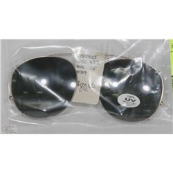 VINTAGE PAIR OF MENS SUNGLASS CLIPS TAG PERFECT