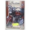 Image 1 : VINTAGE STYLE TIN INDIAN MOTORCYCLE SIGN