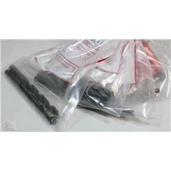 LOT OF ASSORTED NEW DRILL BITS AND TAPS