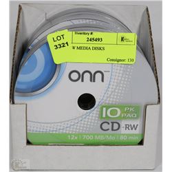 60 CDRW MEDIA DISKS