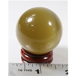 #7- TIGER EYE CHRYSTAL SPHERE CRYSTAL QUARTZ