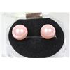 Image 1 : #23-SEA SHELL EARRING PINK