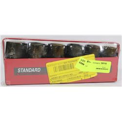 NEW 6PC MAC TOOL STANDARD IMPACT SOCKET SET