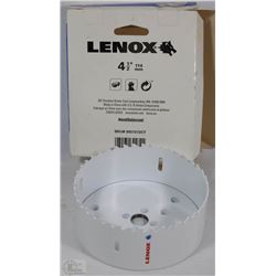 NEW LENOX CARBIDE TIPPED 4 1/2" (114MM) HOLE SAW