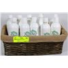 Image 1 : BASKET W/3 NEW SALON SHAMPOOS, 3
