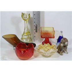 ART GLASS ORNAMENTS