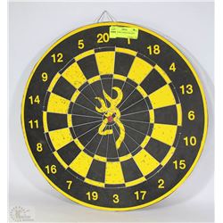 DART BOARD 2 SIDED/CREATIVE MOTION