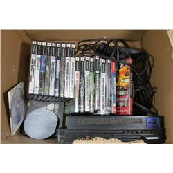 PLAYSTATION 2 INCLUDING 1 CONTROLLER & 18 GAMES