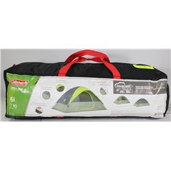 BRAND NEW COLEMAN HIGHLINE II, 6 X 10 PEOPLE TENT