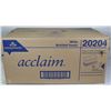 Image 1 : CASE OF ACCLAIM WHITE MULTI FOLD TOWELS