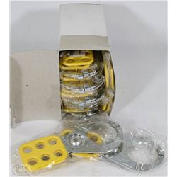 CASE OF 12 FR MASTERLOCK LOCKOUTS