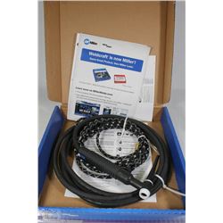 NEW MILLER TIG TORCH AND ACCESSORIES KIT
